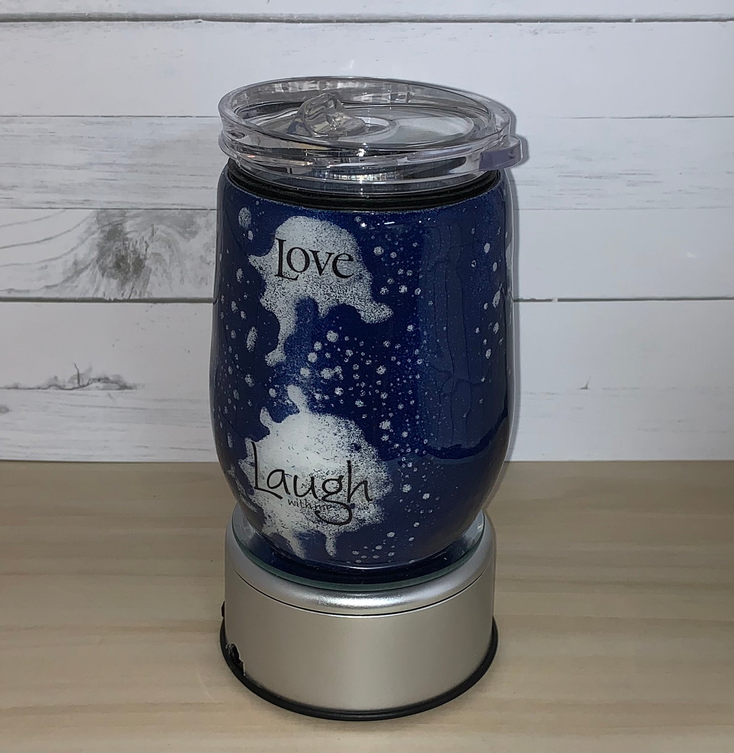 Stemless wine glass or coffee mug 12oz